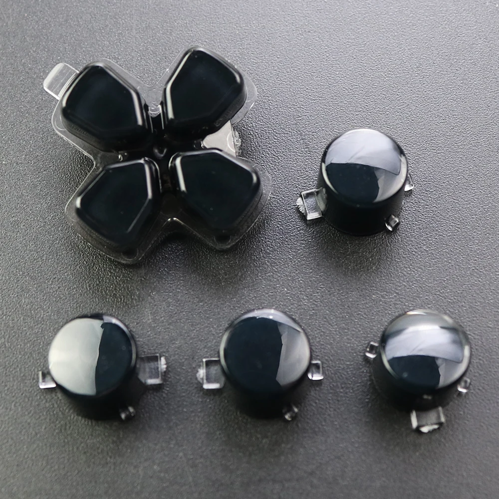 Juego de botones para PS5 d-pad ABXY, botón de gatillo, botón de gelatina para PlayStation 5, controlador de Gamepad, piezas de reparación de repuesto - imagen 3