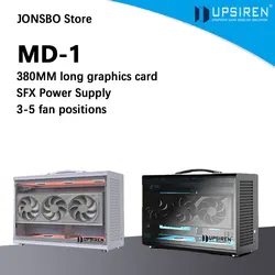 UPSIREN MD-1 Caja PC ITX Panel Lateral Transparente