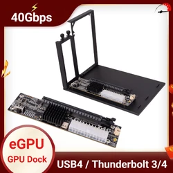 UT4G eGPU externa Thunderbolt 3/4 PCIe x16 para portátil