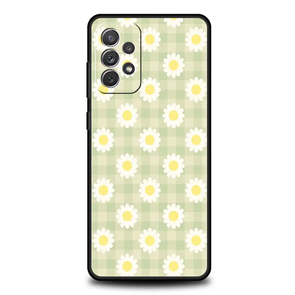 Funda de teléfono con estampado con dibujo de Margarita para Samsung A51 A71 A21S A17 A11 A15 A25 A41 A23 A33 A53 A73 A07 A03S A05S A13 A35 A55 5G - imagen 4