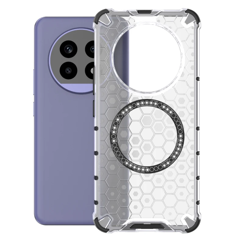 Para OPPO Realme 13 Pro 5g anillo magnético contraportada funda de teléfono anillo Magsafe lente de carga inalámbrica proteger fundas Coupe a prueba de golpes - imagen 2