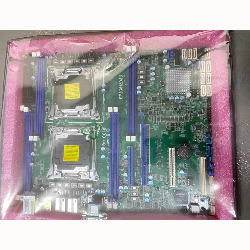 Placa base del servidor EP2C612D8C Placa base dual X99 ATX - imagen 4