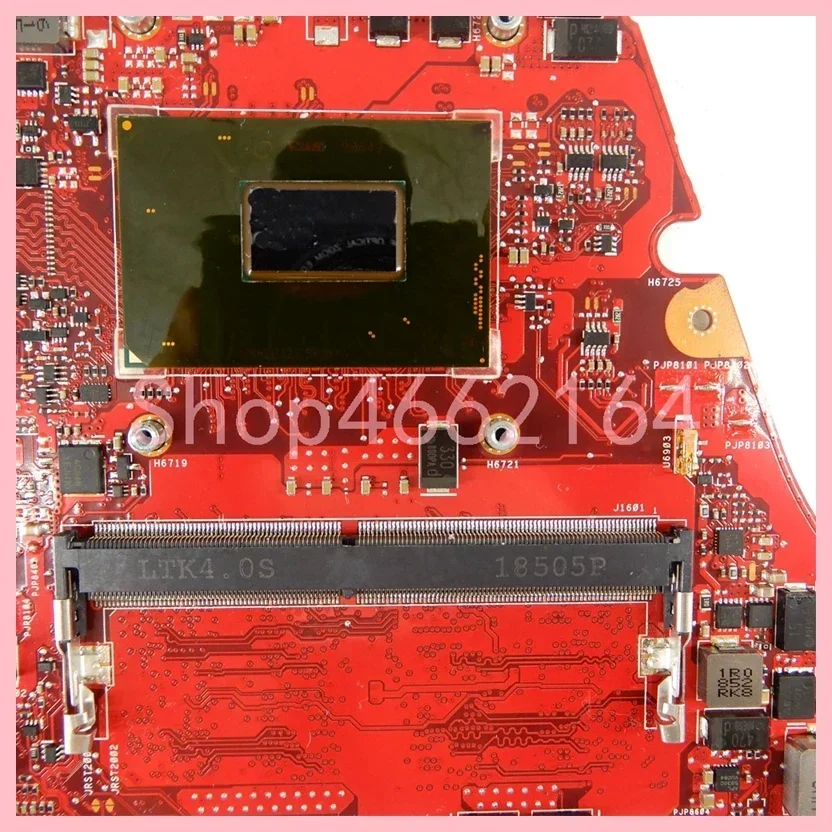 Placa base GX531GM con i7-8750H CPU 8GB-RAM GTX1060-V6G GPU para placa base de ordenador portátil ASUS ROG GX531GM GX531G GX531GW GX531GS - imagen 3