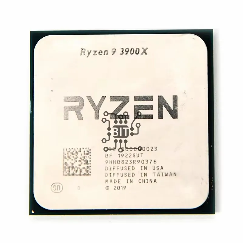Ryzen-procesador de CPU 9 3900X R9 3900X, 3,8 GHz, 12 núcleos, 24 hilos, 7NM, L3 = 64M, 100-000000023, enchufe AM4