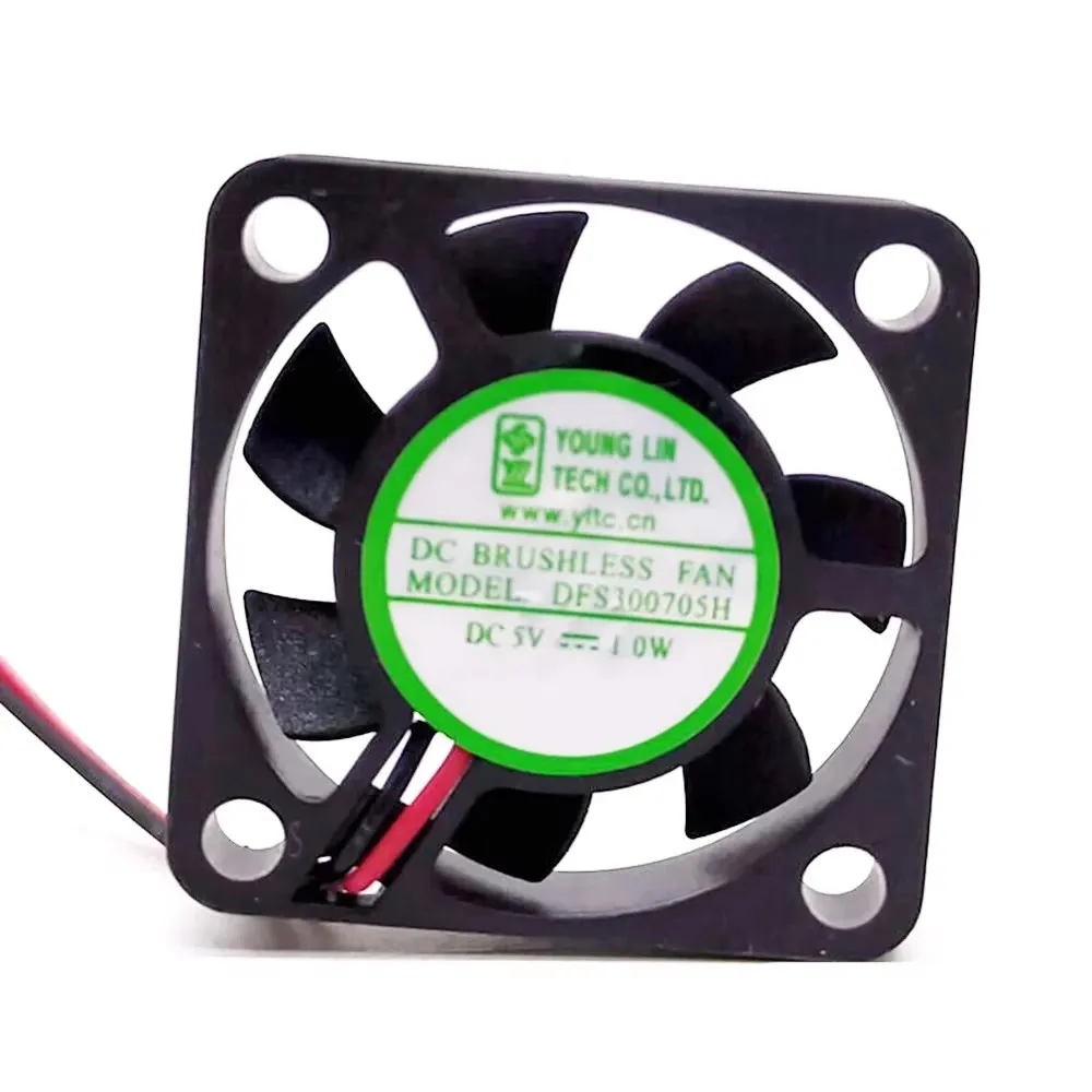 2 piezas DFS 300705 H nuevo ventilador de 30mm 3007 5V micro ventilador silencioso ultrafino 30*30*7mm decodificador ventilador de refrigeración para instrumentos de moxibustión