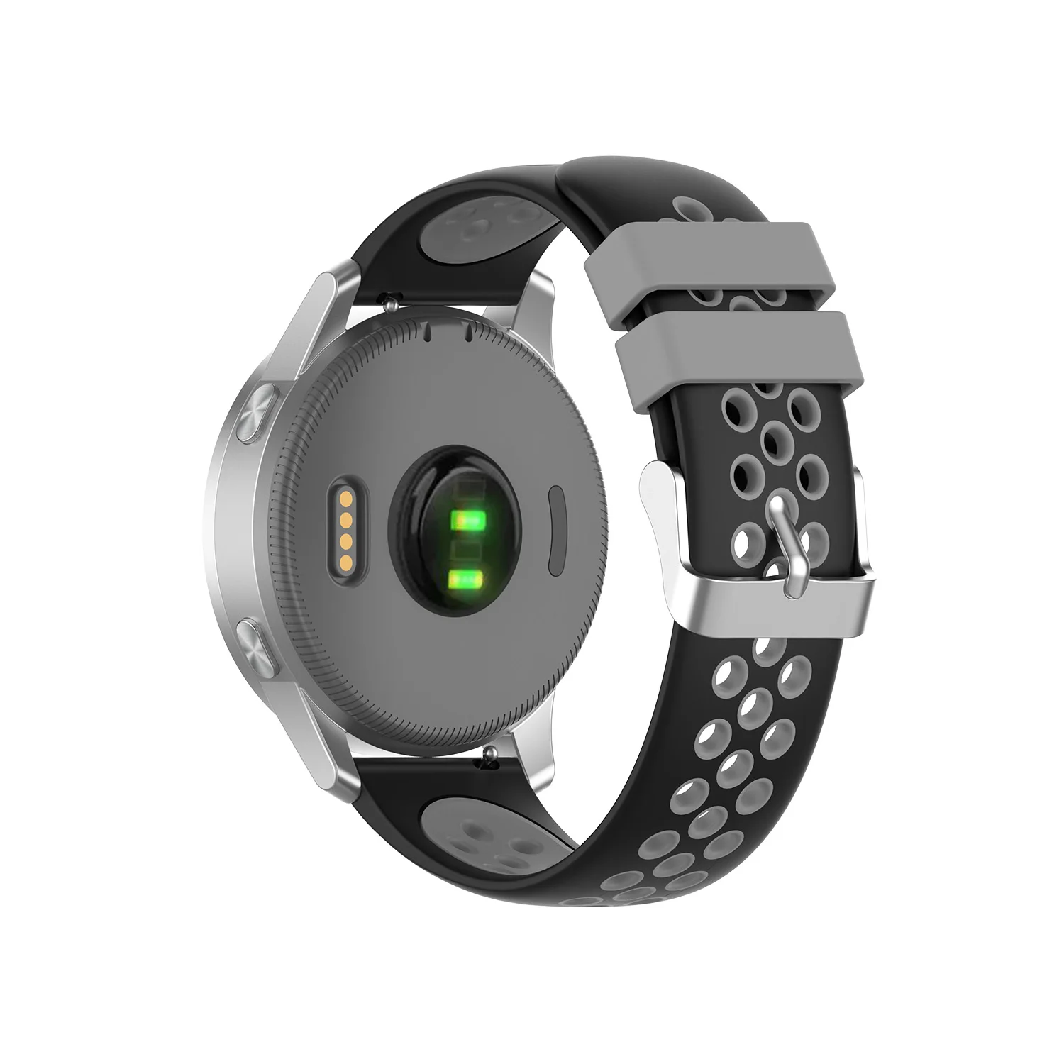 Correa de silicona para reloj Garmin Venu 2S, pulsera deportiva para Garmin Venu 2/Vivoactive 4 4s 3/Forerunner 245 645 158 55 - imagen 3