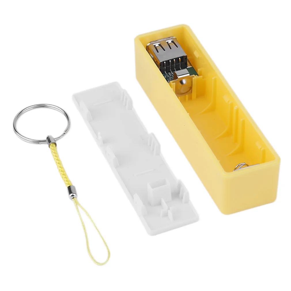 Batería externa portátil de 2600MAH, cargador de batería de respaldo, funda de Banco de energía para teléfonos inteligentes, tamaño 1x18650 - imagen 5