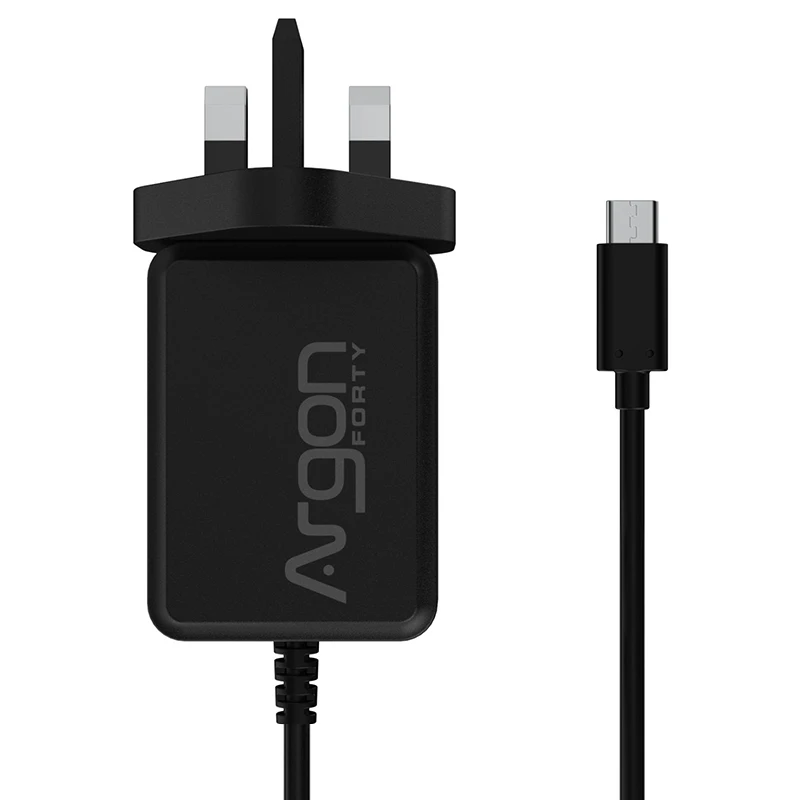 Fuente de alimentación USB Argon ONE, adaptador de corriente de 18 vatios, 5,25 V, 3.5A, cargador de interfaz tipo C para Raspberry Pi 4 B - imagen 4