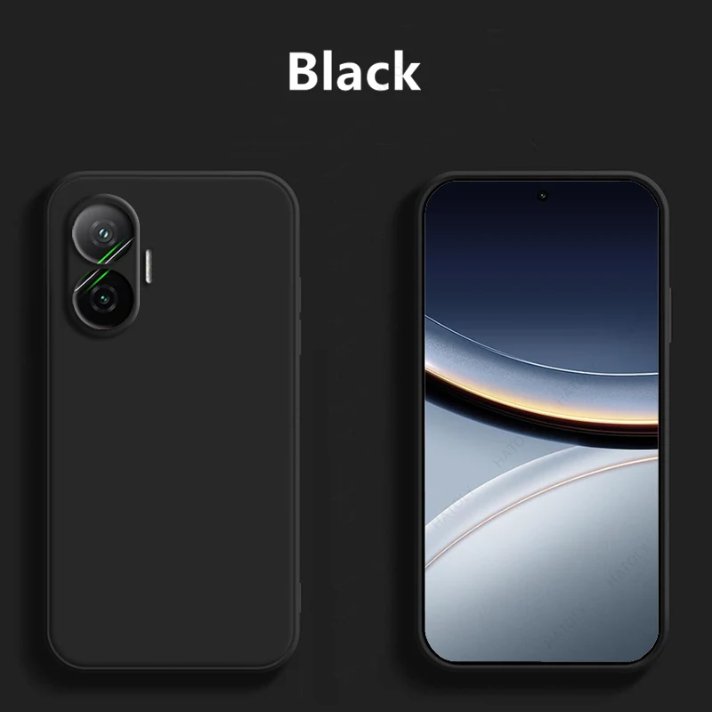 Funda de teléfono de silicona líquida Original para Xiaomi Poco F7 Funda para Xiaomi Poco F7 чехол Funda trasera para Poco F7 5G - imagen 3