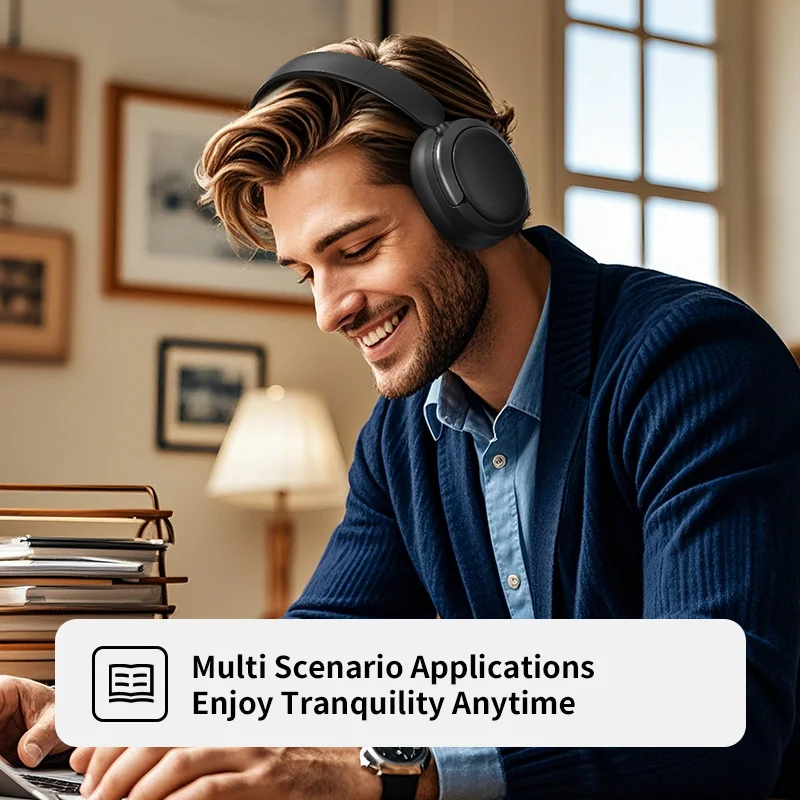 Auriculares Bluetooth montados en la cabeza Bluetooth 5,4 o conexión con cable batería de larga duración juego diseño ligero auriculares - imagen 3