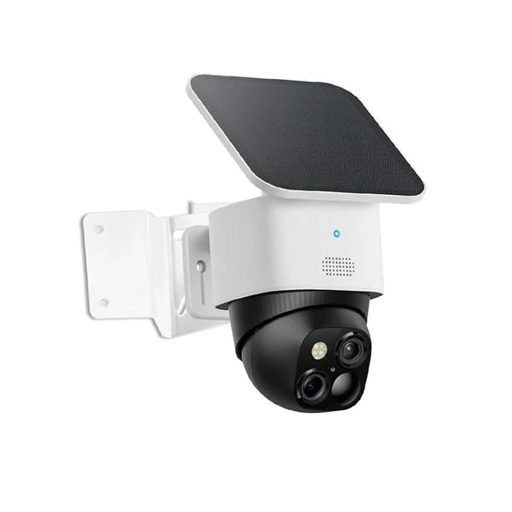 Soporte de Metal de montaje en esquina de pared para Eufy SoloCam S340 soporte de acero inoxidable soporte de esquina de montaje para cámara PTZ - imagen 2