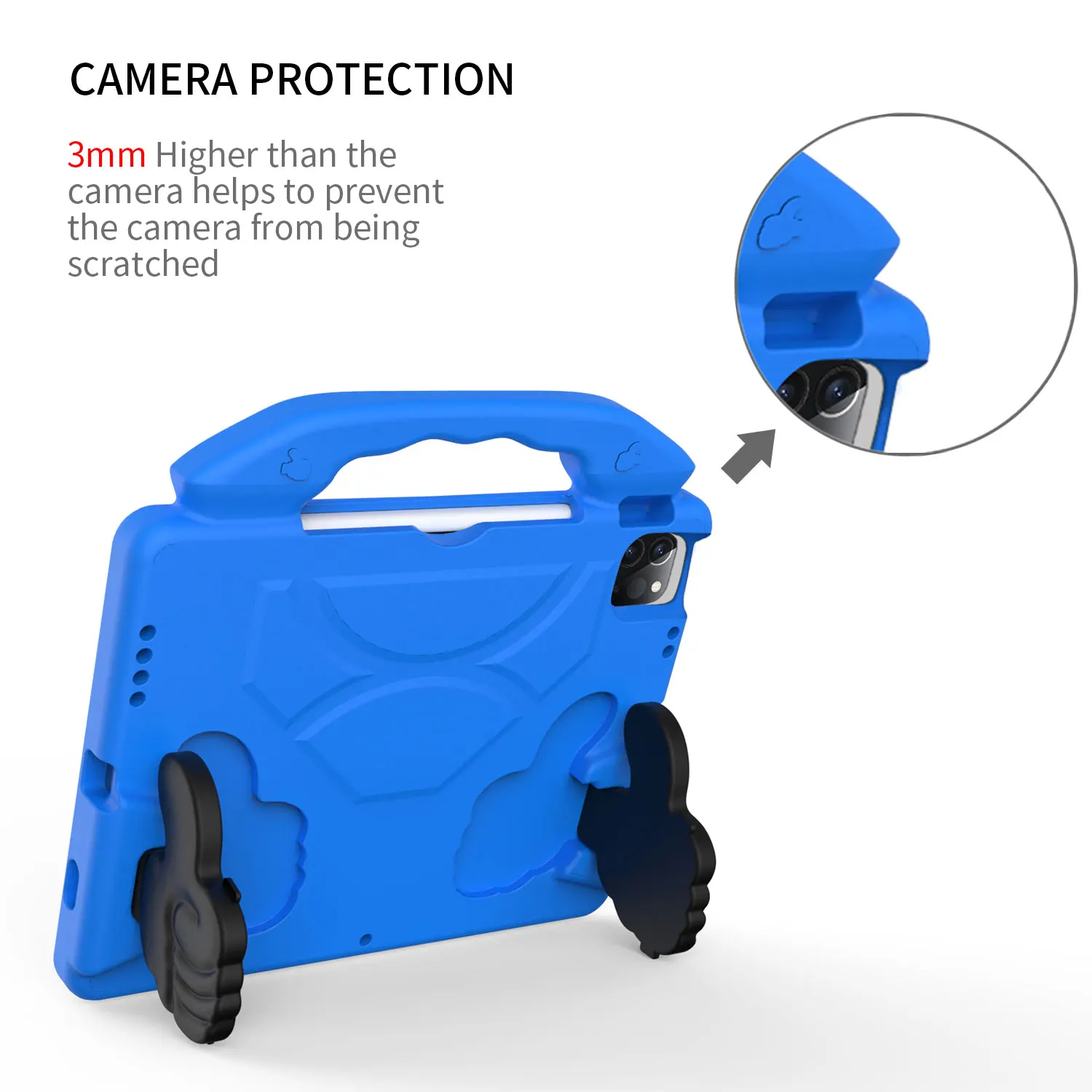 Funda EVA para niños para iPad A16 2025 11th 10,9 2022 10th Air Pro 11 Air 5 4 3 10,2 10,5 9,7 2 3 4 cubierta para Mini A17 Pro 6 5 4 3 2 1 - imagen 4