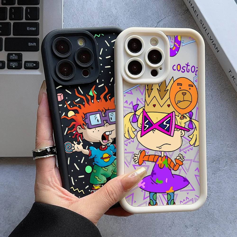 Funda de teléfono con dibujos de r-rugrat Chuckies para Samsung Galaxy A06 A26 A16 A06 A35 A55 A25 A05s A15 A54 A34 A36 A24 A14 A05 4G 5G - imagen 5