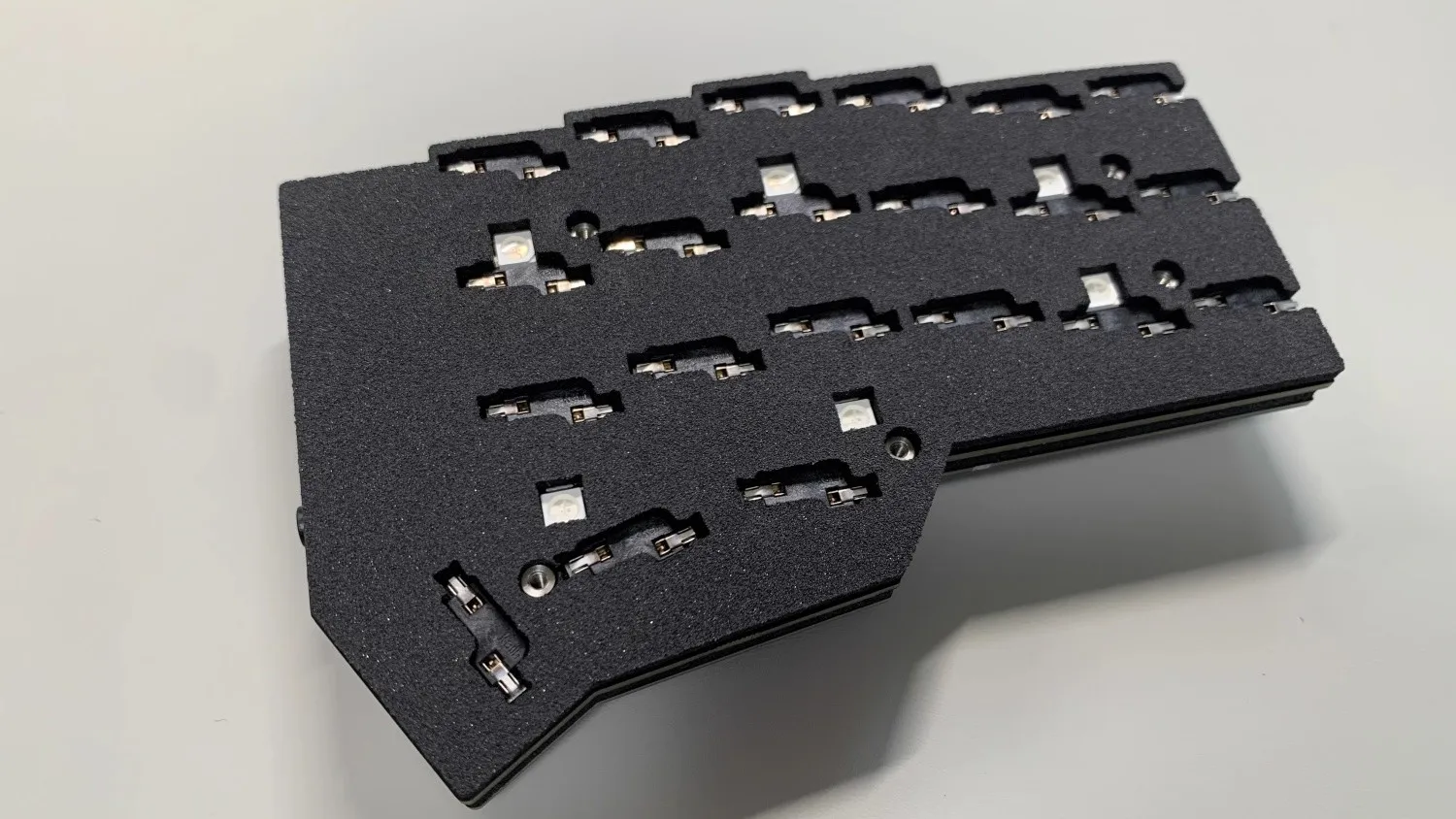 Espuma de sonido para teclado dividido Corne V3, PORON Ixpe Sandwich, asiento de interruptor de algodón, accesorios para teclados - imagen 3
