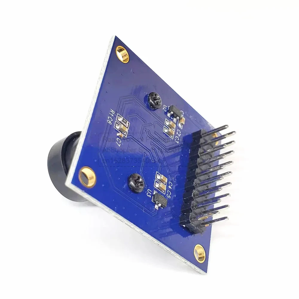Módulo de cámara OV7670 para placa de desarrollo de microordenador STM32, lente ajustable sin distorsión de 18 Pines, 25 grados, 640x480, 0.3MP - imagen 3
