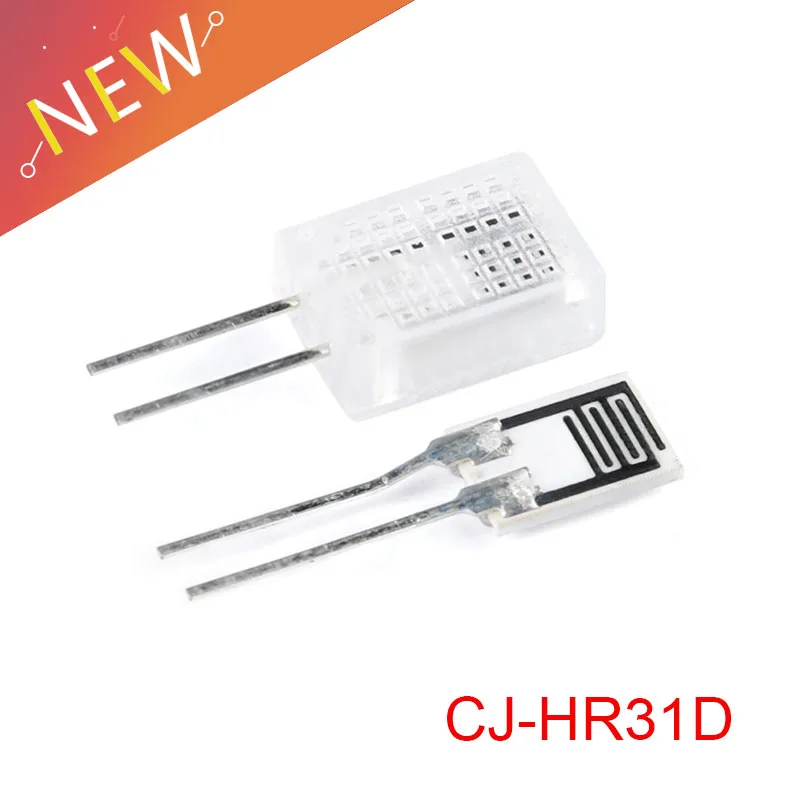 5 unids/lote HR31 CJ-HR31 CJ-HR31D Módulo Sensor de resistencia sensible a la humedad elemento higrómetro con carcasa