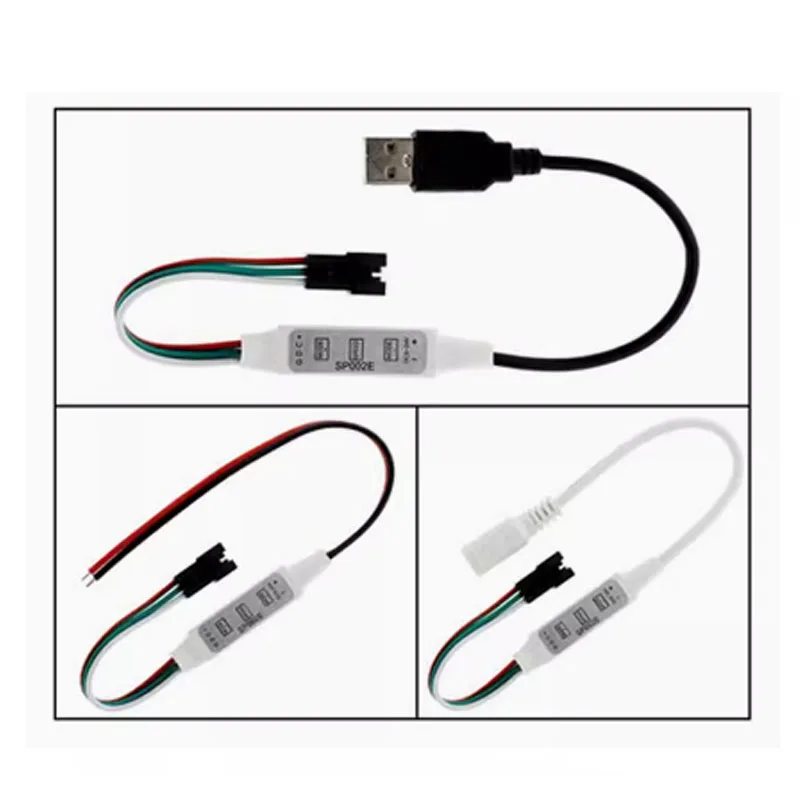 Controlador SP002E de 3 teclas, minicontrolador Phantom USB, 5-12V, cabezal Phantom DC