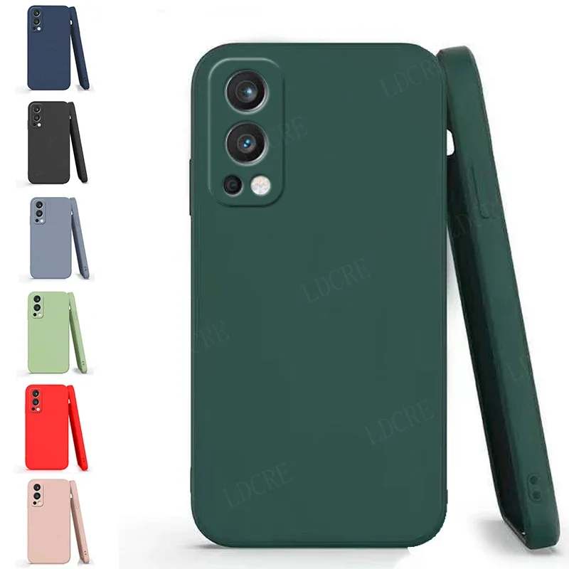 Para funda Oneplus Nord 2 funda para Oneplus Nord 2 5G Capas parachoques funda suave completamente a prueba de golpes para Oneplus Nord N200 CE 2 5G Fundas - imagen 2