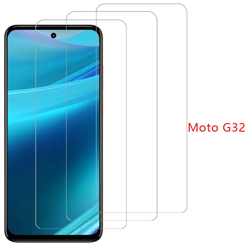 Protector de pantalla de vidrio templado para motorola moto g32 en motog32 motog g 32 32g 5g película motorolag32 motorol mot mto