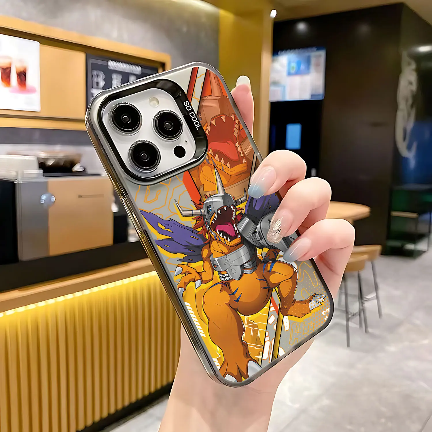 Funda Digimons para Samsung A73 A72 A55 A54 A53 A35 A34 A33 A32 A30 A24 A23 A22 A14 A05 4G 5G cubierta mate a prueba de golpes - imagen 5