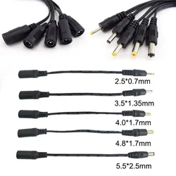 Cable Extensor DC Macho Hembra - Varias Medidas 5,5mm 4,0mm 3,5mm