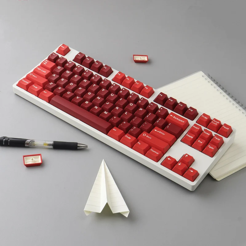 GMK-Tapas de tecla Jamon de 171key, accesorio ABS de doble disparo, perfil de cereza, con barra espaciadora 2U, 1.75U, cambio ISO Enter 6.25U 7U - imagen 4
