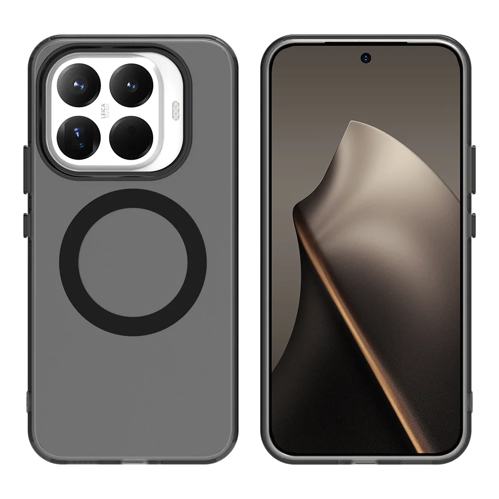 Para Xiaomi 15T Pro funda magnética de carga inalámbrica Fundas Xiaomi 15T Pro Coque mate translúcido PC funda de teléfono Xiaomi 15T Pro - imagen 5