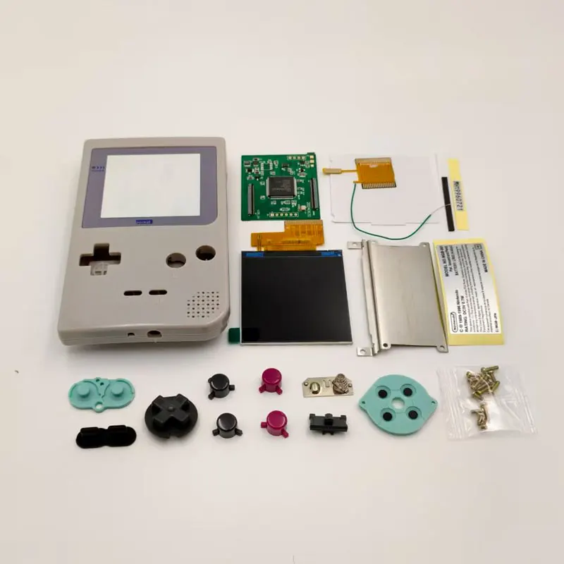 Pantalla LCD GBP Fácil de instalar Tamaño original de 2,6" IPS LCD de alto brillo con carcasa de alta calidad para Game Boy Pocket - imagen 3