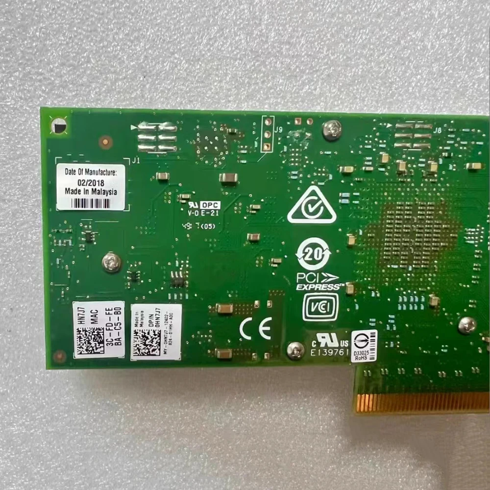 XXV710-DA2 10G/25Gb Tarjeta de red óptica de doble puerto 10G SFP28 HN7J7 0HN7J7 - imagen 4