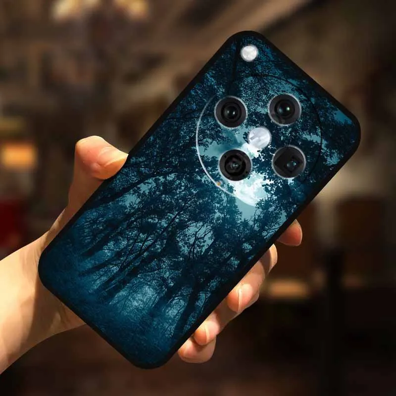 Para OPPO Find X8 funda X 8 PKB110 funda de teléfono de silicona pintada Floral para Oppo FindX8 Pro 5G fundas de teléfono TPU PKC130 carcasas de parachoques - imagen 4