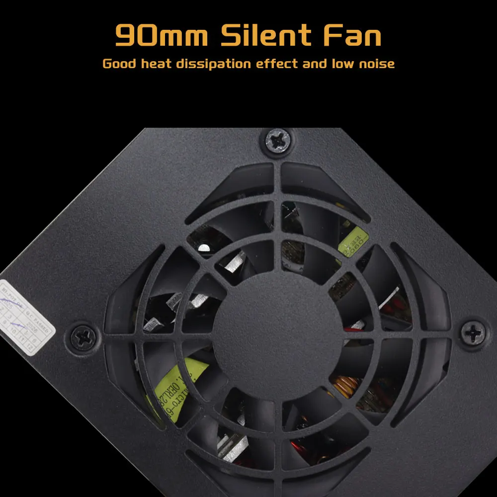 Real Watts 300w 400W SFX Fuente de alimentación para computadora FUENTAS DE ALIMENTACIÓN Mini solución ITX Fuente de alimentación Micro ATX SFX 300W - imagen 4