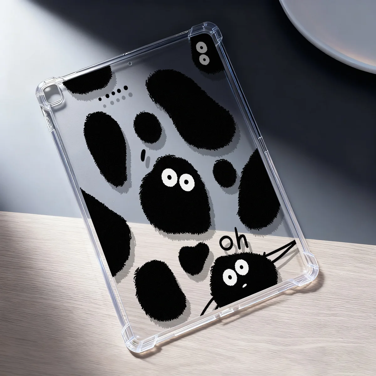 Funda de silicona suave para Samsung Galaxy Tab S10 Fe A9 Plus S6 Lite S10 Lite A11 A8 S9 FE Plus S7 FE S8 Plus Funda protectora