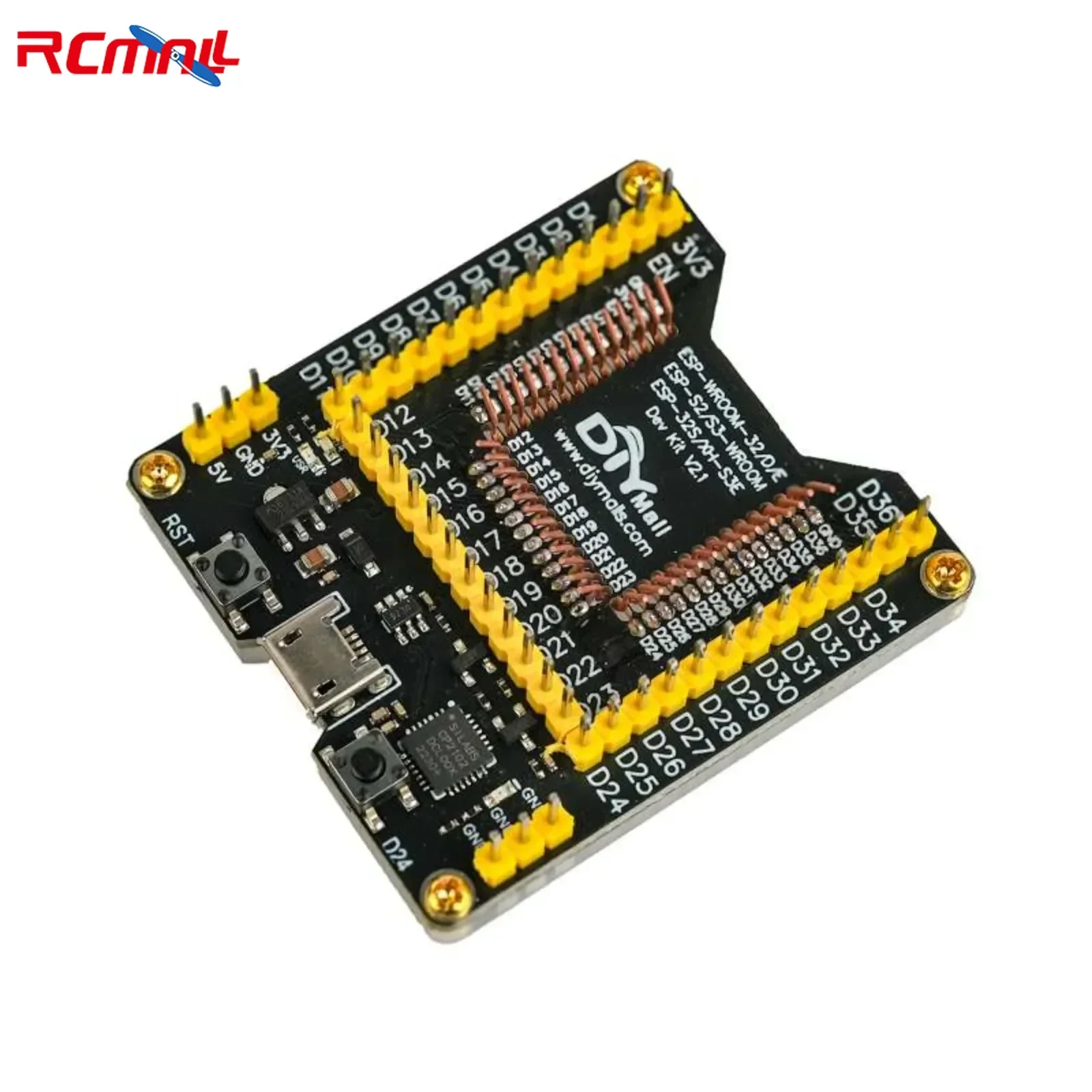 Módulo de programación ESP32 Placa de prueba Placa de desarrollo del sistema de accesorios de grabación + 2 uds Módulo de ESP32-S3-WROOM-1 XH-S3E N16R8 - imagen 2