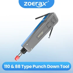 ZoeRax LEENUE Herramienta Punch Down Keystone RJ45 Azul