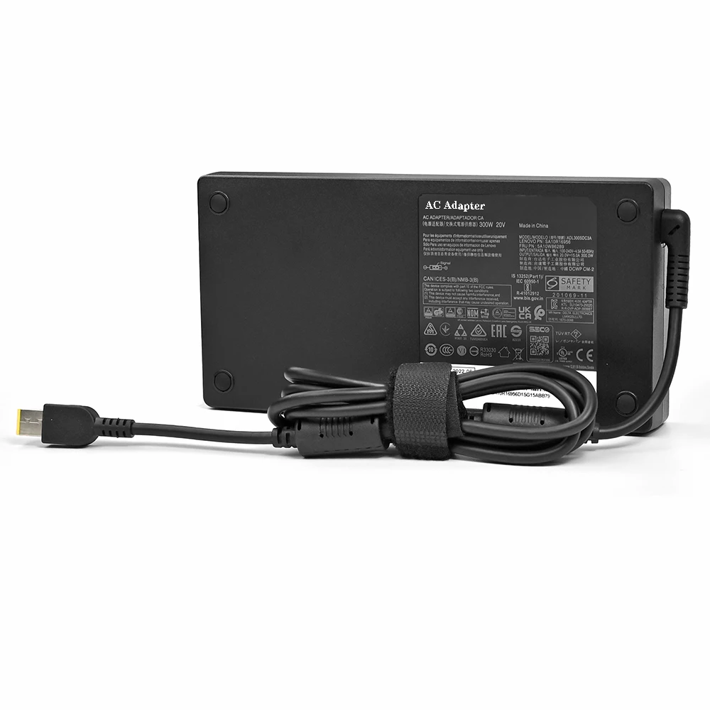 Adaptador de CA de 300W ADL300SDC3A 20V 15A para Lenovo ThinkPad R9000P 9000K Y9000K Y9000X fuente de alimentación del cargador del ordenador portátil - imagen 2
