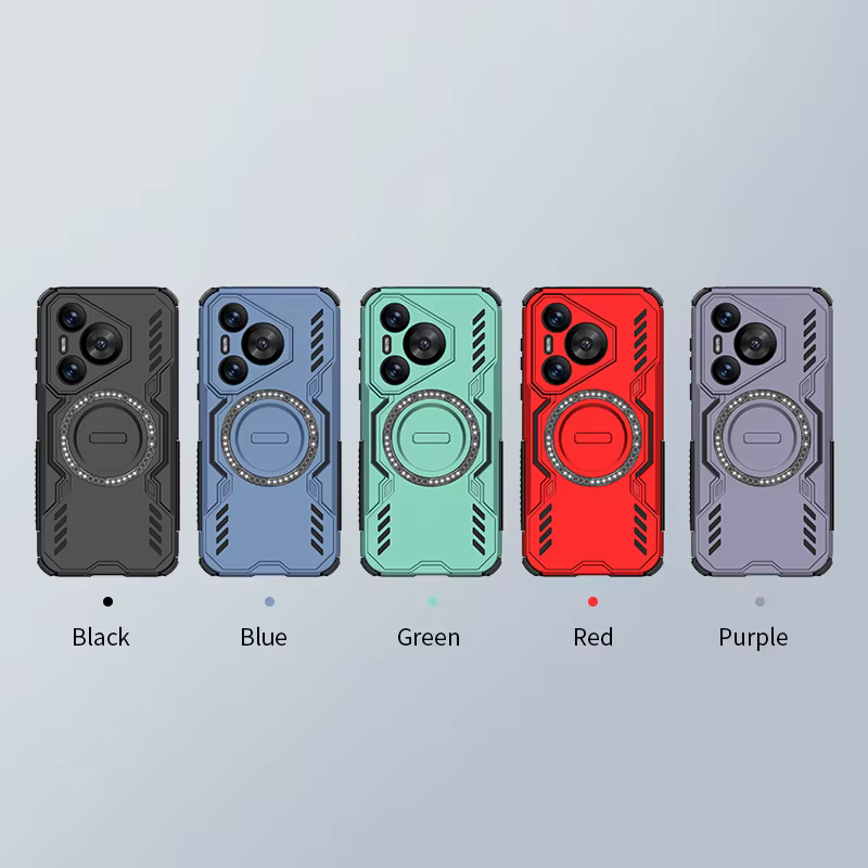 Armadura protectora disipación de calor funda de teléfono para Huawei Puro 70 Nova 12 13 14 Pro Ultra cubierta magnética a prueba de golpes Fundas - imagen 2