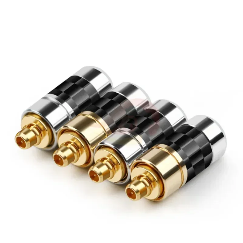 Conectores MMCX para auriculares N30 N40 W60 N5005, conector de cable de Audio chapado en oro de fibra de carbono de alta calidad - imagen 4