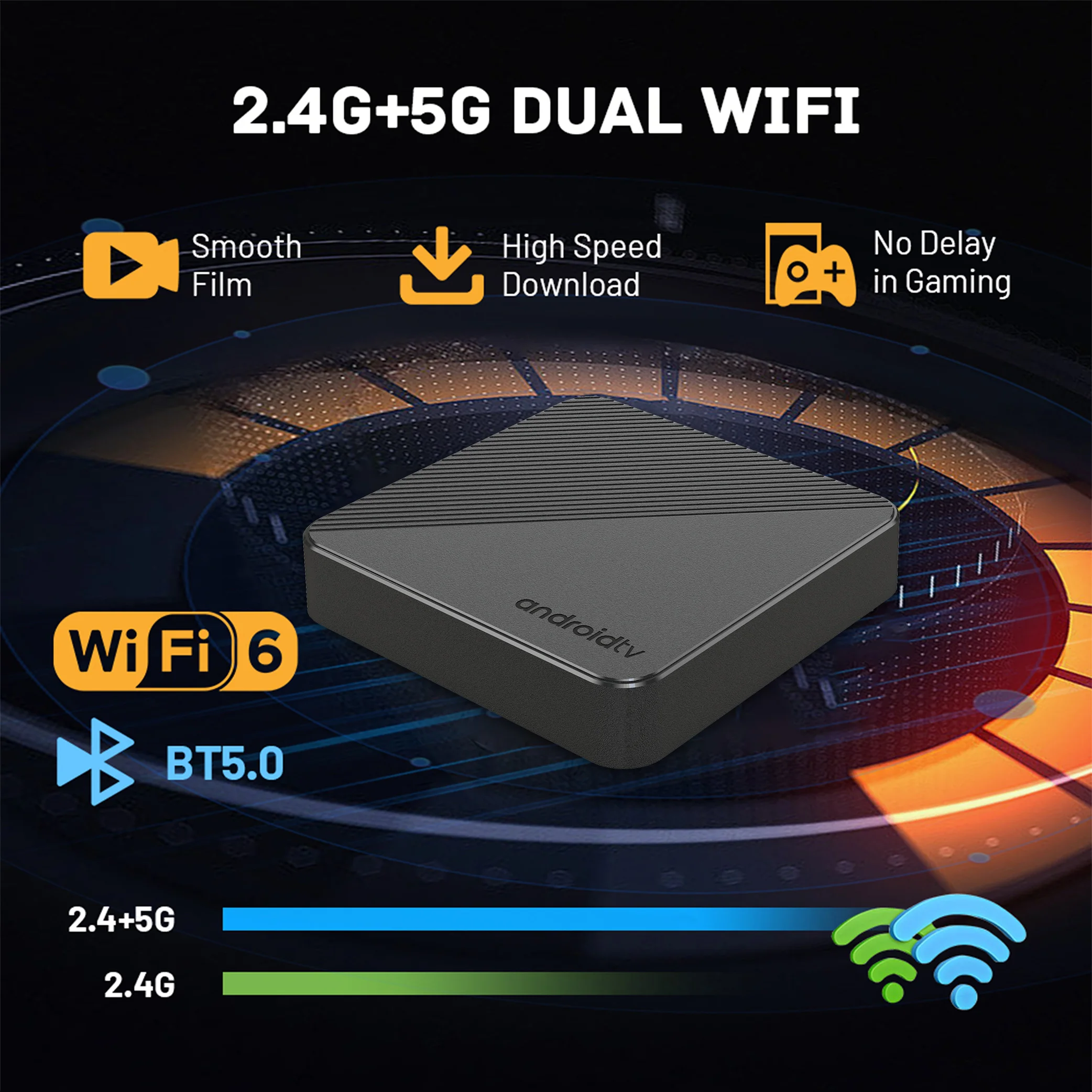 Android 14 Live t1s TV BOX wifi6 1000m SMART 4k free live tv home cinema allwinnerh313 streaming media global Edition YouTube - imagen 5