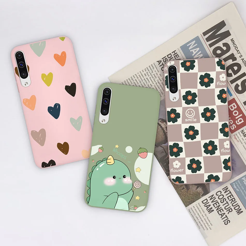 Funda de teléfono para Samsung A50, A50S, Funny Ghosts, suave, mate, silicona anticaída, parachoques para Galaxy A 50S, Coque, carcasa negra - imagen 3