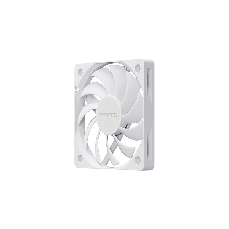 TEUCER UT-8010 Ventilador de chasis ultrafino 80x10 mm PWM 4 pines para refrigeración de CPU de PC de escritorio - imagen 5