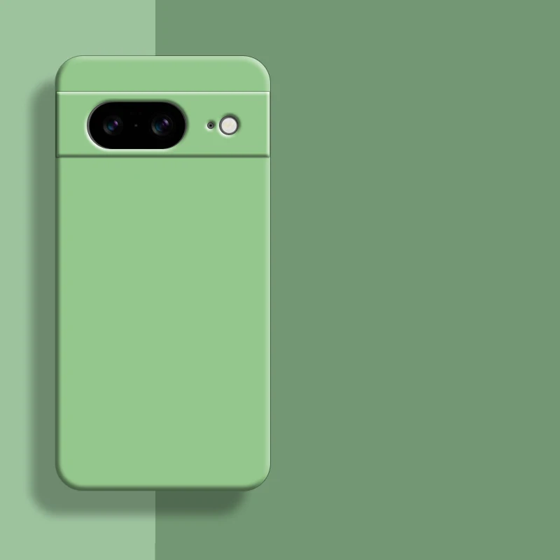 Funda de goma de silicona líquida para móvil, carcasa Original a prueba de golpes para Pixel 6, 7, 8 Pro, para Google Pixel 8, 6A, 7A, 8A, 6, 7, 8 - imagen 5