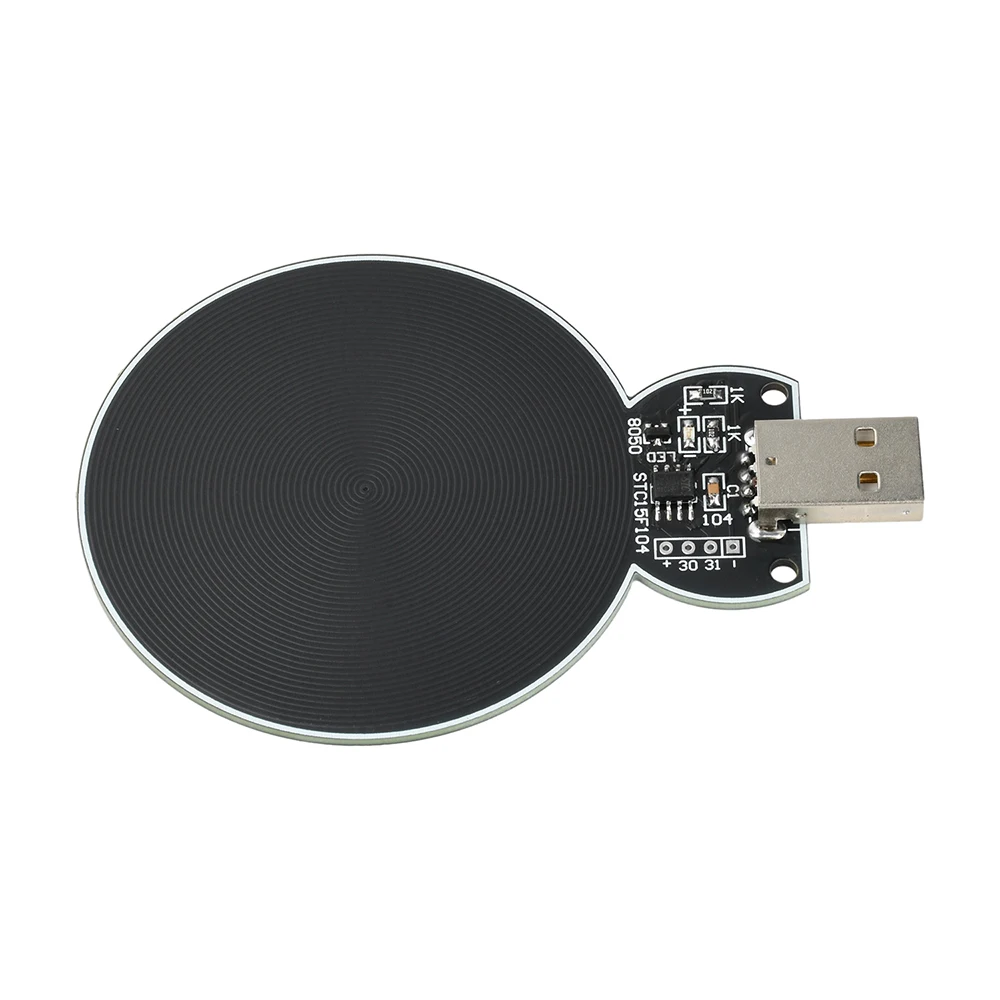 Générateur de résonances Schumann 7.83Hz, puce d'impulsion Stable à très basse fréquence, générateur d'impulsions en forme d'onde pour détendre le corps et l'esprit - imagen 3