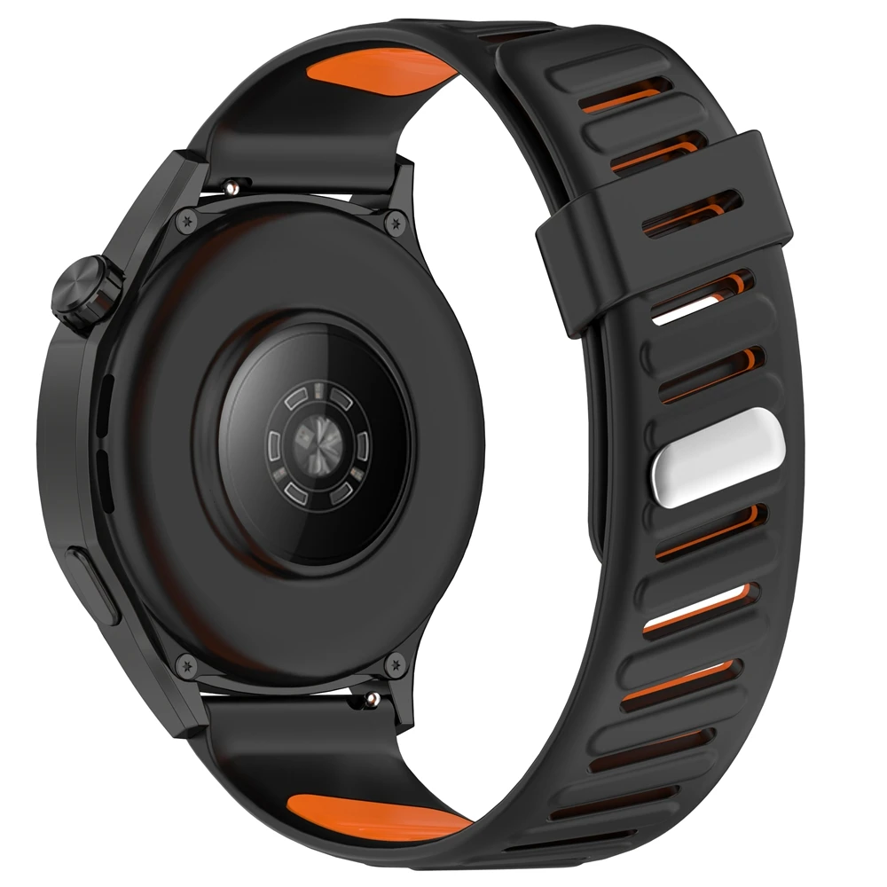 Correa de reloj de silicona de 22mm para Garmin Venu 4 3 2 45mm/Forerunner 570 47mm 265 255 Music/Vivoactive 4 correas de reloj de repuesto - imagen 5