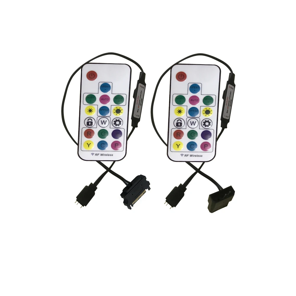 Controlador de luz LED de 5V, ARGB, 3 pines, RGB, 4 pines, SATA Molex, interfaz de alimentación USB para iluminación de carcasas, tiras de luz LED - imagen 3