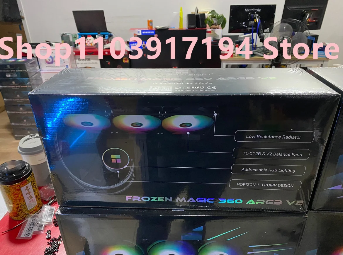 Radiador refrigerado por agua para CPU de escritorio MAGIC 360ARGB V2, una pieza - imagen 3