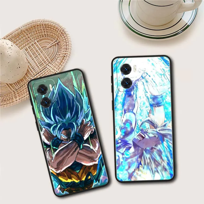Funda creativa de Anime d-dragon Ball para Motorola Moto G85 G64 G55 G54 G45 G35 G34 Edge 50 40 5G, funda negra para teléfono - imagen 2