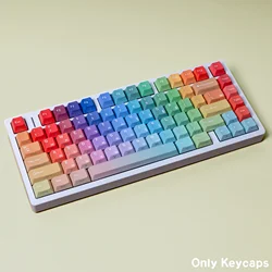 Teclas Cherry PBT Arcoíris Laterales para Teclado Mecánico