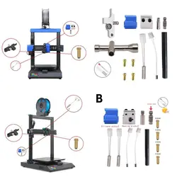 R53C Calidad Printer Extruser Conjunto bloques calentamiento Durable Termistor calentador manga silicona