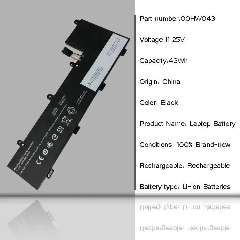 00HW043 Reemplazo al por mayor para Lenovo ThinkPad Yoga 11E 3.a generación 11E Chromebook Series Notebook SB10J78991 SB10J78992 - imagen 4