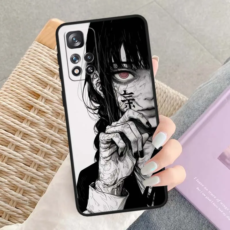 Funda de terror Junji Ito para Xiaomi Redmi Note 14 14S 13 12 12S 12R 12T Lite Pro Plus Max Turbo 5G 4G - imagen 2